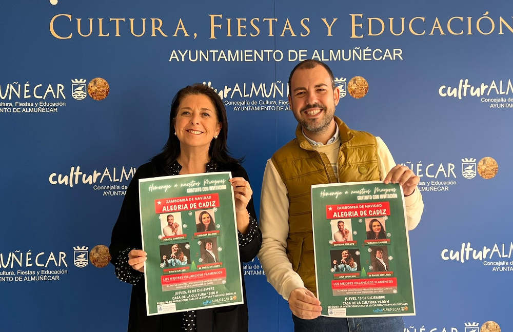 El Ayuntamiento de Almuñécar dedica a los mayores una Zambombá flamenca  con sones de Cádiz